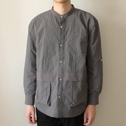 Boysnextdoor Round Collar Shirt Grey